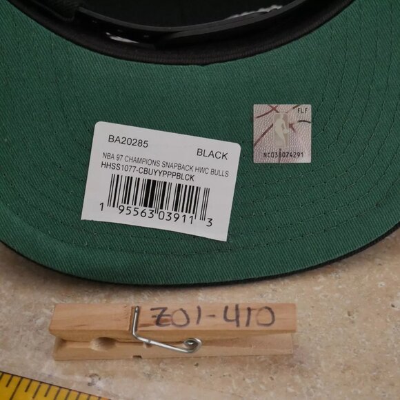 Chicago Bulls 1997 NBA Champions Snapback Hat Mitchell & Ness Vintage 90's NWT! - Picture 9 of 9